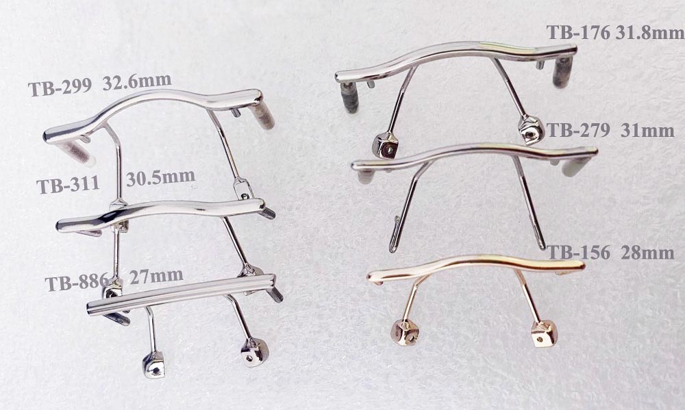 bridge for rimless frame