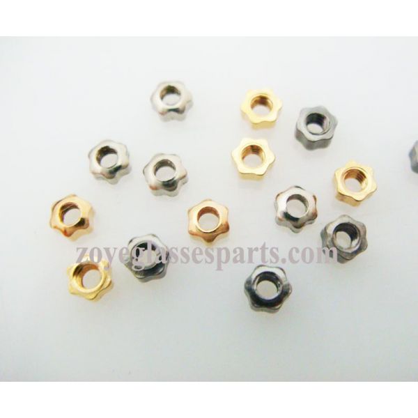 Small nuts and 2025 bolts for glasses