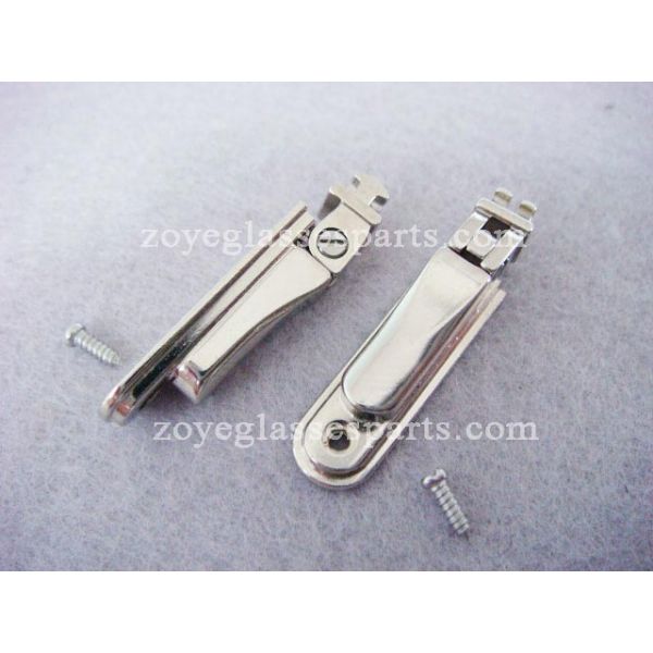 spring hinge for plastic horn frame with wood bamboo temples 3.8mm ...