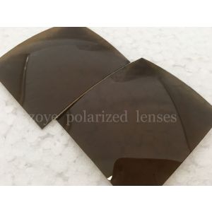 dark brown polarized lenses for sunglasses UV400 TAC 55*65mm 4 base 2 base B10