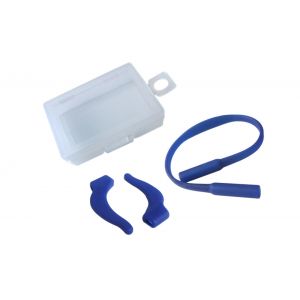 silicone anti-skipping off ropes and ear hooks when sporting blue