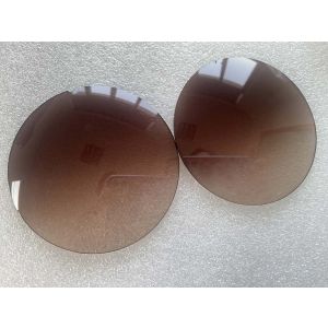 progressive brown lenses for sunglasses CR39  71mm  UV400