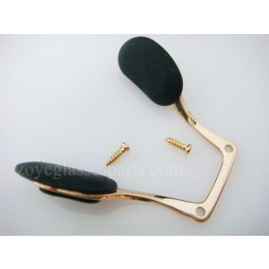 arm guard bridge for plastic  frames silver color TP-175 gold color