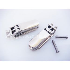 double spring hinge for plastic wooden sunglasses screw on 
