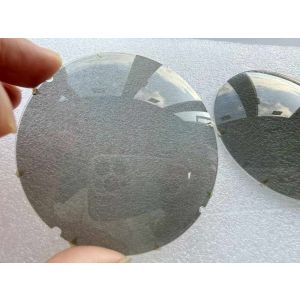 light grey color polarized lenses CR39 for sunglasses 75mm