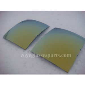 gold 55*65cm 4 base 1.0mm thickness polarized lenses for sunglasses TAC polarized lenses