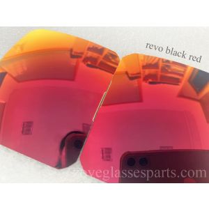 Mirror Red polarized lenses for sunglasses frame TAC 65mm FDA CE test