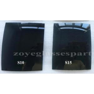smoke grey polarized lenses for sunglasses TAC 55*65mm 