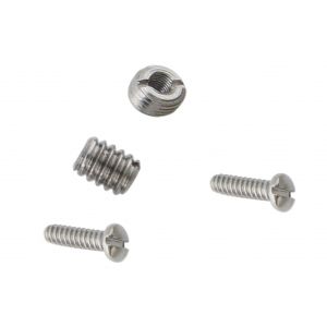 grabbing screws M1.4 for eyeglass frame
spacers M2.95mm for eyeglass hinge installing