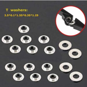 T washers for eyeglass frame stainless steel 1.25mm hole