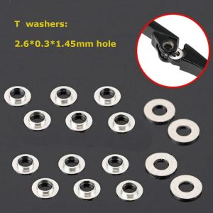 T washers stainless steel for eyeglass hinges 2.6*0.4*K1.45 