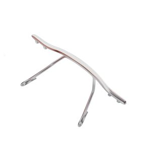 stainless steel silver color bridges for rimless frame for 17-19mm bridge silver gold gun available with nose pads