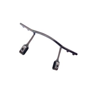 eyeglass bridge repair part with nose pads for rimless frame TB-298 gun