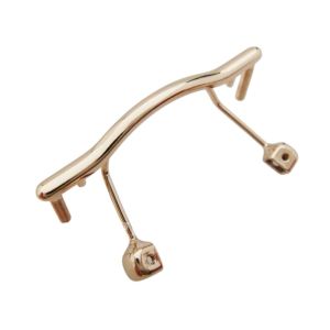 gold bridge for rimless frame TB-311 screw on with nose pads light durable