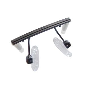 gold nose piece replacement for eyeglass rimless frame with nose pads