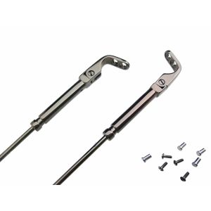 arms for 3D printed glasses gun color,  screw on arms for sunglasses,
gun temples for DIY glasses, gun arem for DIY sunglasses.