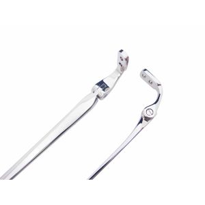 stainless steel glasses arms temples with black acetate temple tips for DIY your own brand glasses