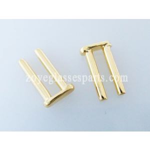 7.0mm double rivets for wayfarer hinges TDV-03 gold