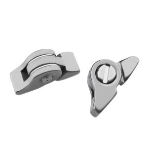 2.5mm titanium eyeglass hinges solder-on