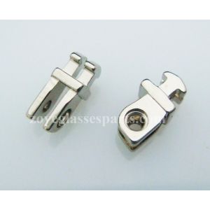 eyeglass front hinge for repairing broken spring hinges on acetate frame 1.2mm groove
