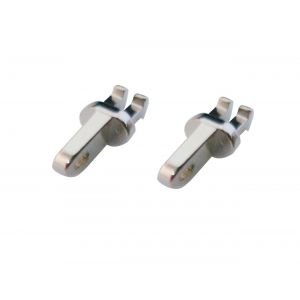 sunk in hinges, hidden hinges for plastic eyeglass frame 1.2mm thickness, lead free, nickel silver color.