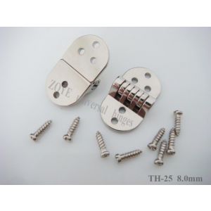 glasses hinges for plastic frame 8.0mm, 7 barrels glasses hinges