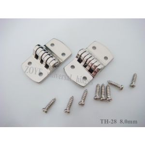 glasses hinges for plastic frame 8.0mm, 7 barrels universal glasses hinges