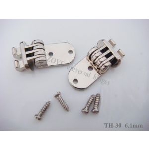 6.1mm high nickel stop eyeglass hinge 