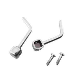 bracket with silicone nose pads for titanium eyeglass TP-24