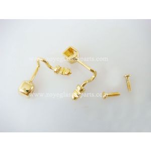 nose pad arm for plastic frame TP-68-3 gold color