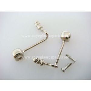 arm guard  for acetate sunglasses TP-68  silver color