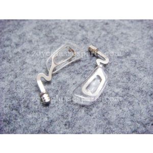 bracket for plastic eyeglass