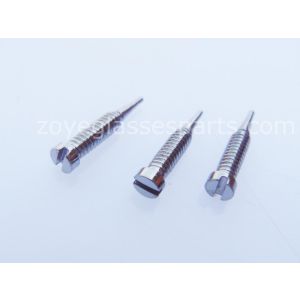 stainless steel micro eyeglass spring hinge screws M1.4*4.5 4.5mm length