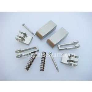 4.4mm width of changable eyeglass spring hinges for plastic acetate eyeglass frame high nickel