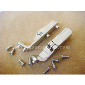 double spring hinges for wood plastic horn spectacle frame