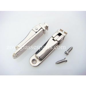 spring hinge for wood sunglass 3.8mm nickel color