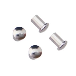 Screws for rimless frame 2.6mm for installing bridges, temples, hinges etc.