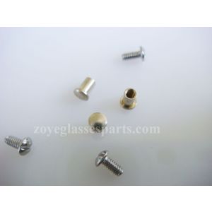 eyeglass bolts and screws   M1.4 2.5mm height