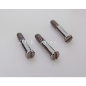 fine made eyeglass screws for hinges M1.4*5.0 , half thread