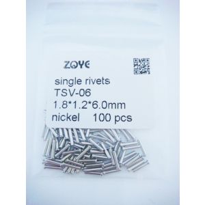 single rivets for eyeglass 1.2*6.0mm