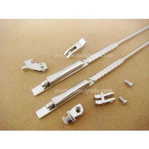 2.4mm spring hinged wire cores for acetate sides for sunglasses