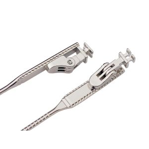 5 barrel hinged wire cores for acetate arms 135mm length 3.8mm round hinge