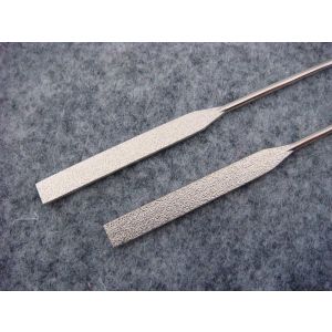 metal wire for acetate eyewear temples 4mm width sandy tower pattern 135mm length