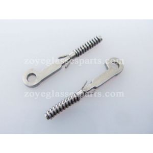 1.0mm stainess steel spring insert for eyeglass frame