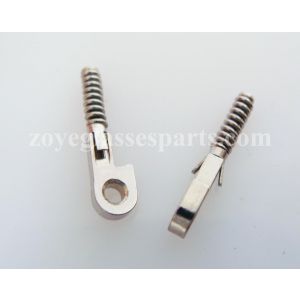 ZOYE springs replacement part for temples spring box hinge,1.3mm loop 12.1mm length