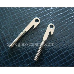 spring insert for repairing eyeglass temples,spring replacement part for eyeglass broken arms