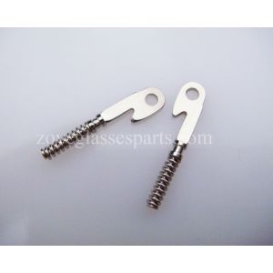 springs for eyeglass temples 0.8mm with 15mm length
