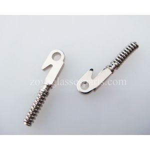 spring insert for repairing eyeglass temples,spring insert replacement part for eyeglass broken arms