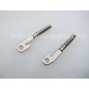 broken eyeglass temples replacement parts, springs 15.5mm length