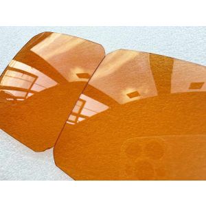 sunglasses lenses UV400, orange color 65*55mm 